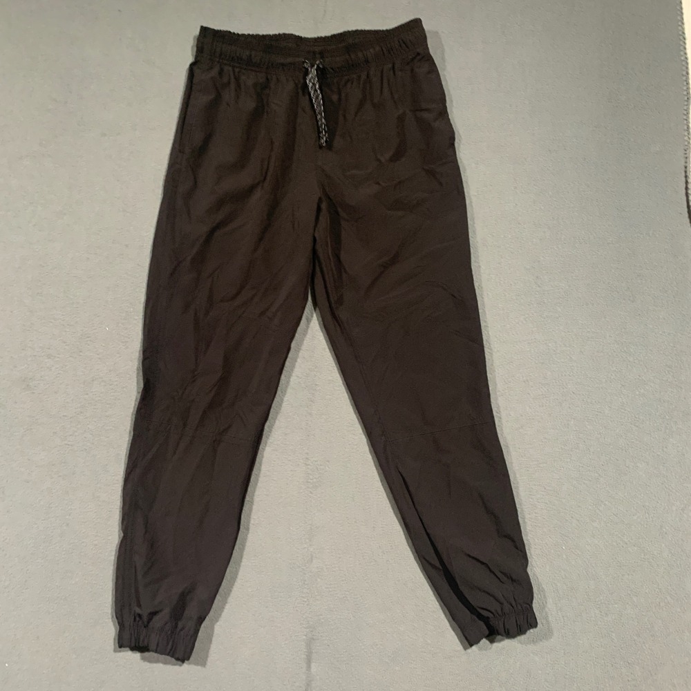 Athletic Works Boys Husky XL 14-16 Black Jogger Track Pants Elastic Waist